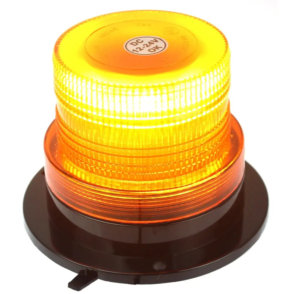 Advarsellampe Strobe Led 12-24v Magnet Endring