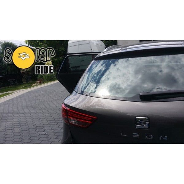 Solskjerm Seat Leon ST III (2012-2020) (4 stk) - sett bakfra