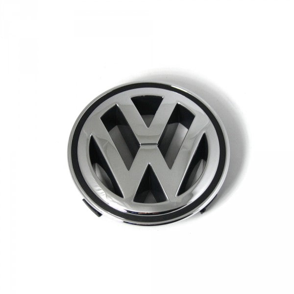 Emblem Vw Golf 5 (R32) / VW Phaeton 2002 - 2009 Glossy Chrome / Anthracite - sett forfra