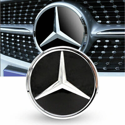 Emblem Mercedes Grill Genuine - sett bakfra