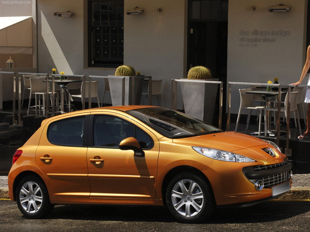 Skvettlapp Peugeot 207 (2006-2012) – ABS - detaljer