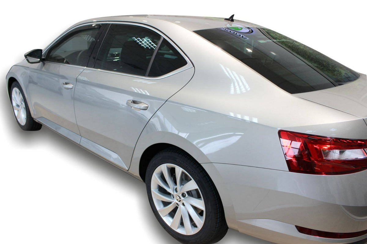 Vindavviser Skoda Superb III Liftback / sett 4 stk. (2015-2024) – PMMA Plexi - detaljer