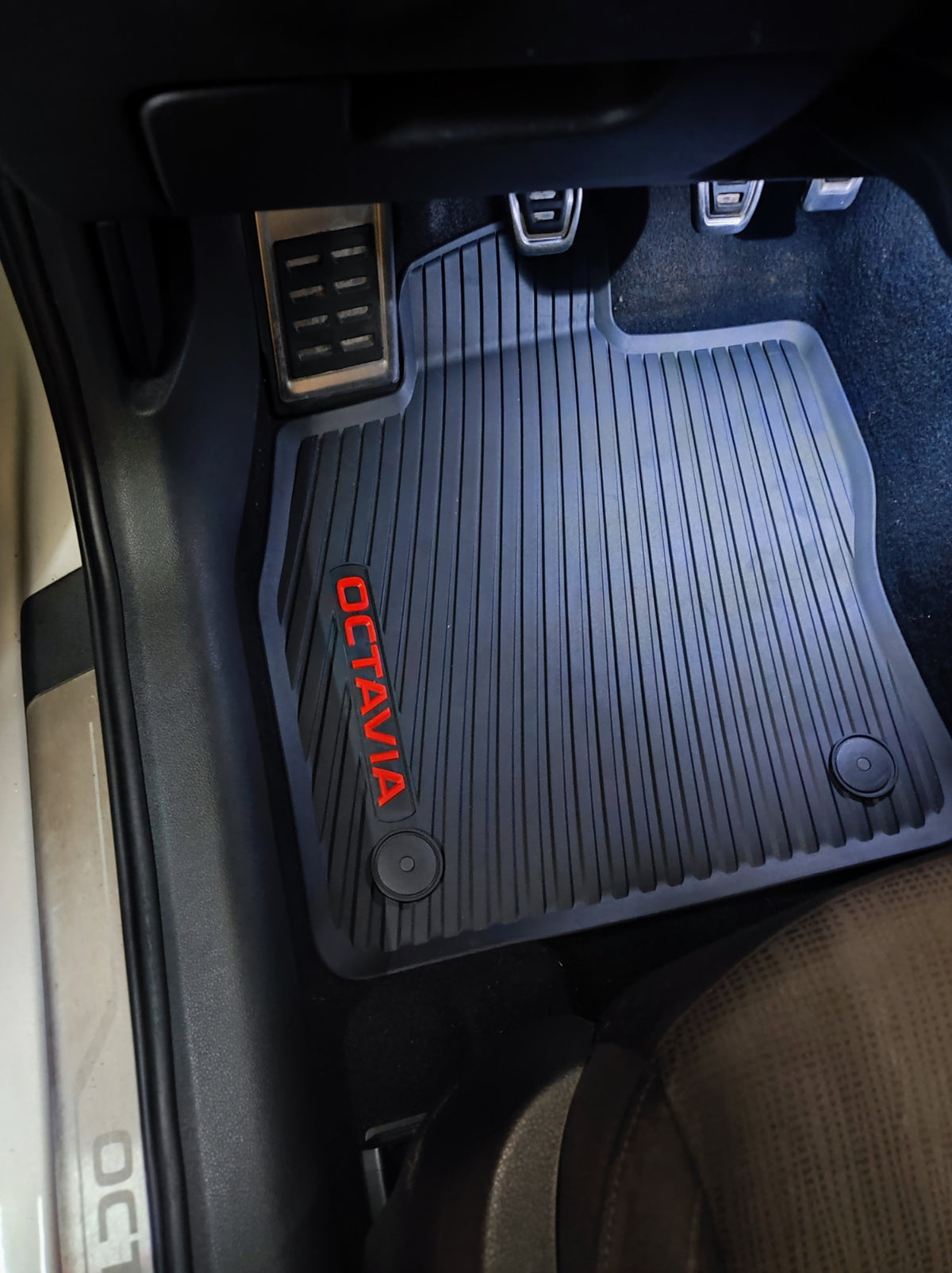 VAG OEM gulvmatter til Skoda Octavia IV – sklisikker overflate
