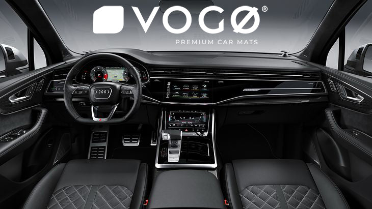 Vogo gulvmatter til Audi Q7 4M / SQ7 4M – Vanntett og slitesterk