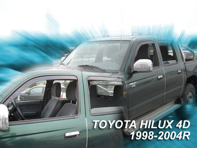 Heko vindavviser til Toyota Hilux VI – PMMA Plexi material