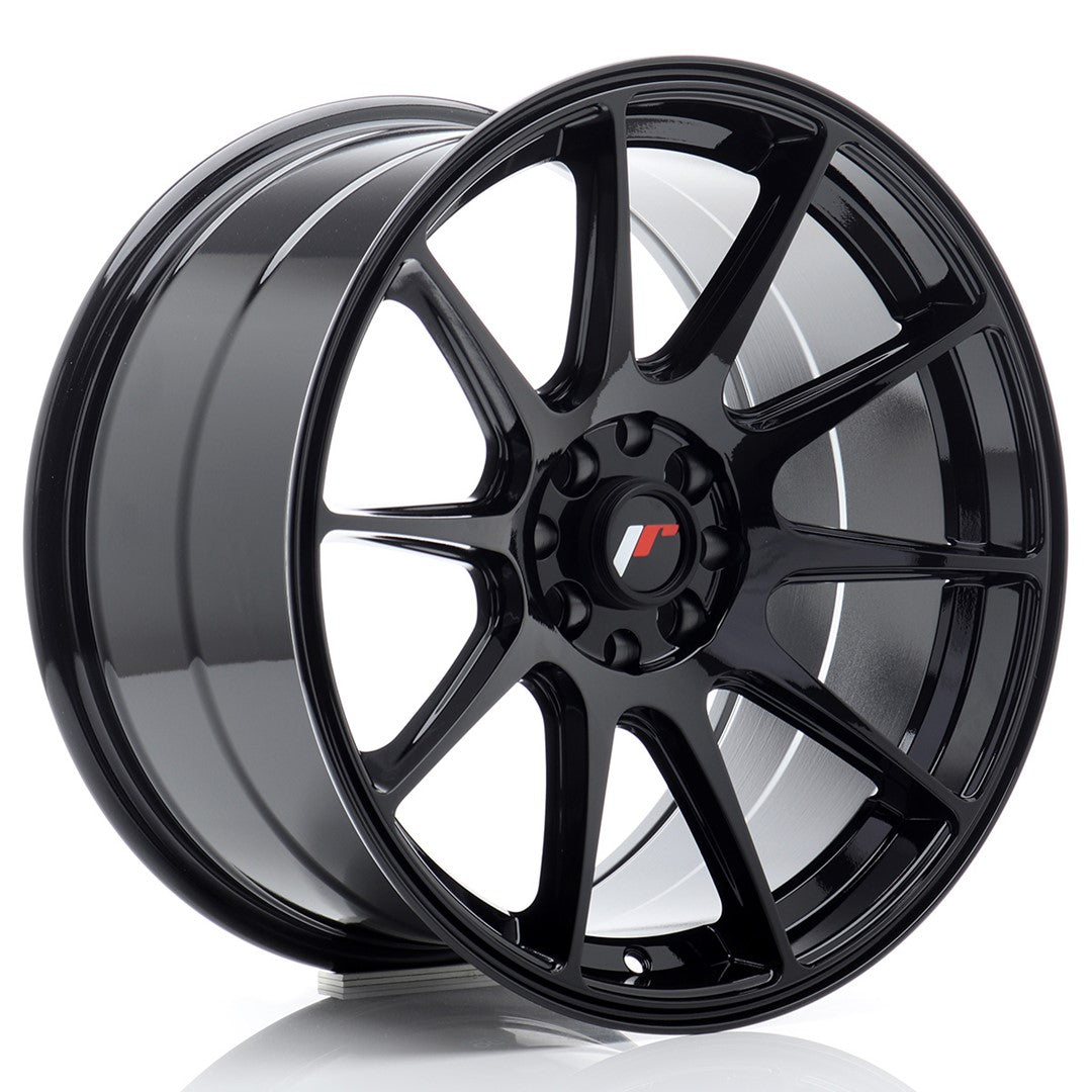 Felg JR Wheels JR11 17x9" Black – sett forfra