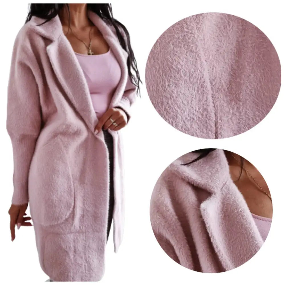 Alpakkafrakk i mange Farger - Damer - Rosa