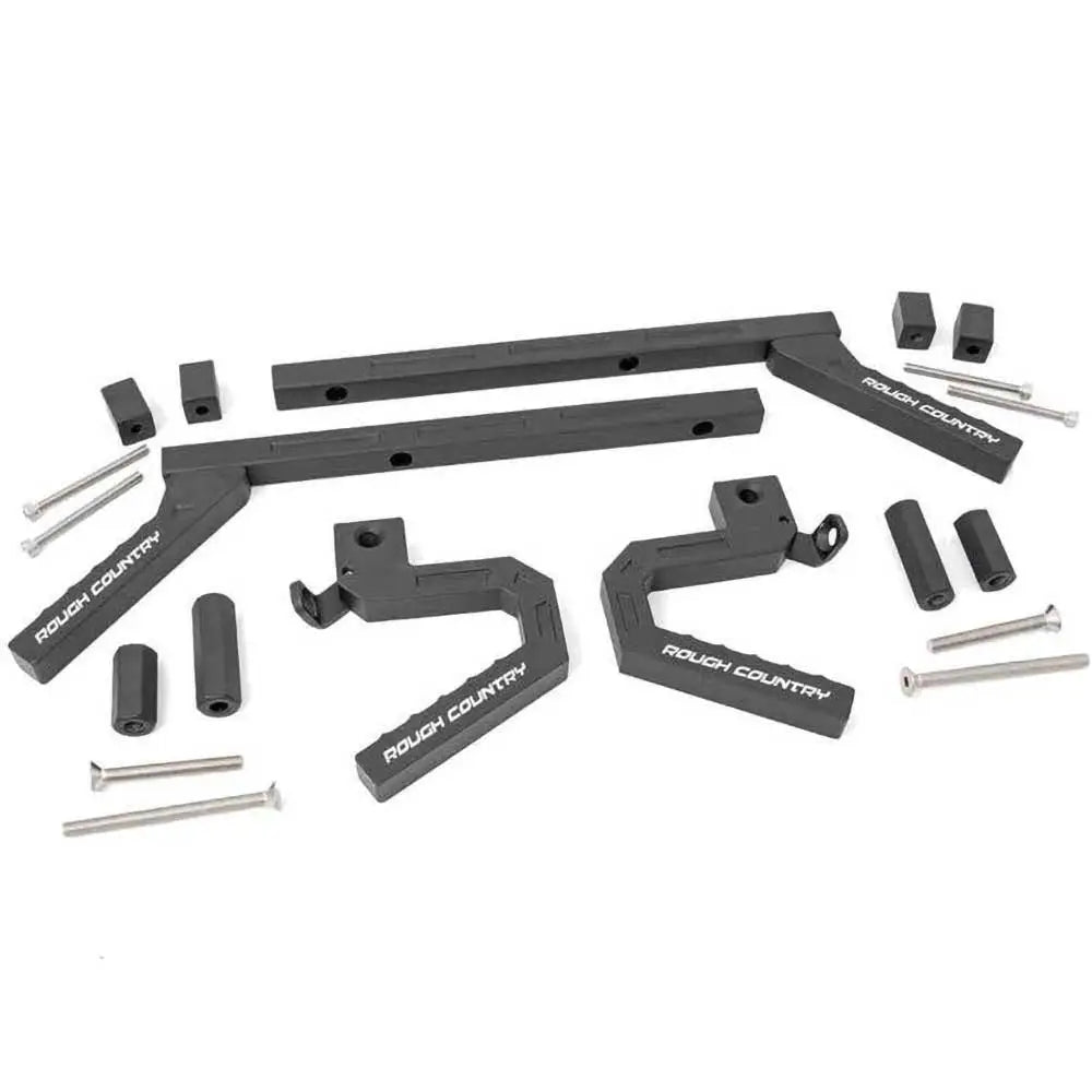 Aluminiumsdørhåndtak Foran og bak av Rough Country - Jeep Wrangler Jk 4 d 07-18