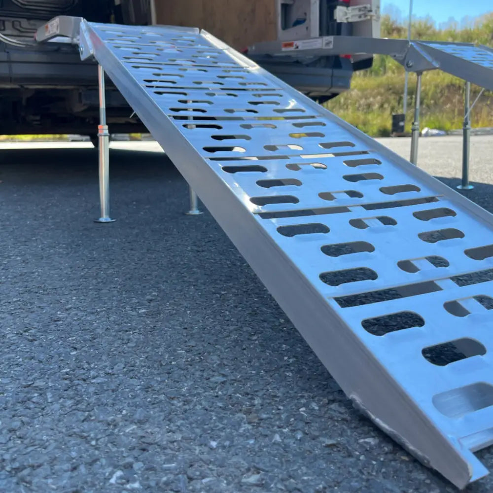 Aluminum Rampe (1 Stk) Maks Belastningskapasitet 680 Kg Shark Utv Moto