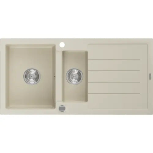 Andres Kjøkkenvask 1 1/2 Kum 1000x500 Mm Beige - 6515101510-69