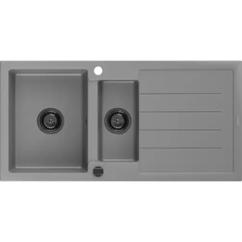 Andres Kjøkkenvask 1 1/2 Kum 1000x500 Mm Grå 6515101510-71-b