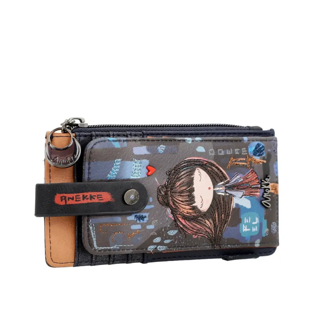 Anekke Damselommebok for Kort med Rfid-blokkering