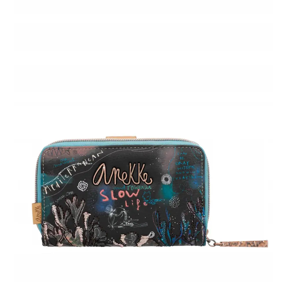 Anekke Mediterranean Coral Mellomstor Lommebok