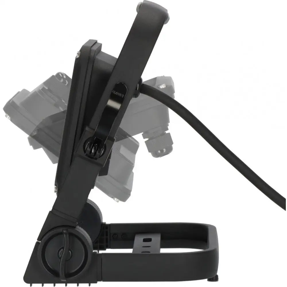 Arbeidslys LED JARO 4060 M, sidebilde som viser justerbar bøyle, kabel og vippefunksjon i flere posisjoner.