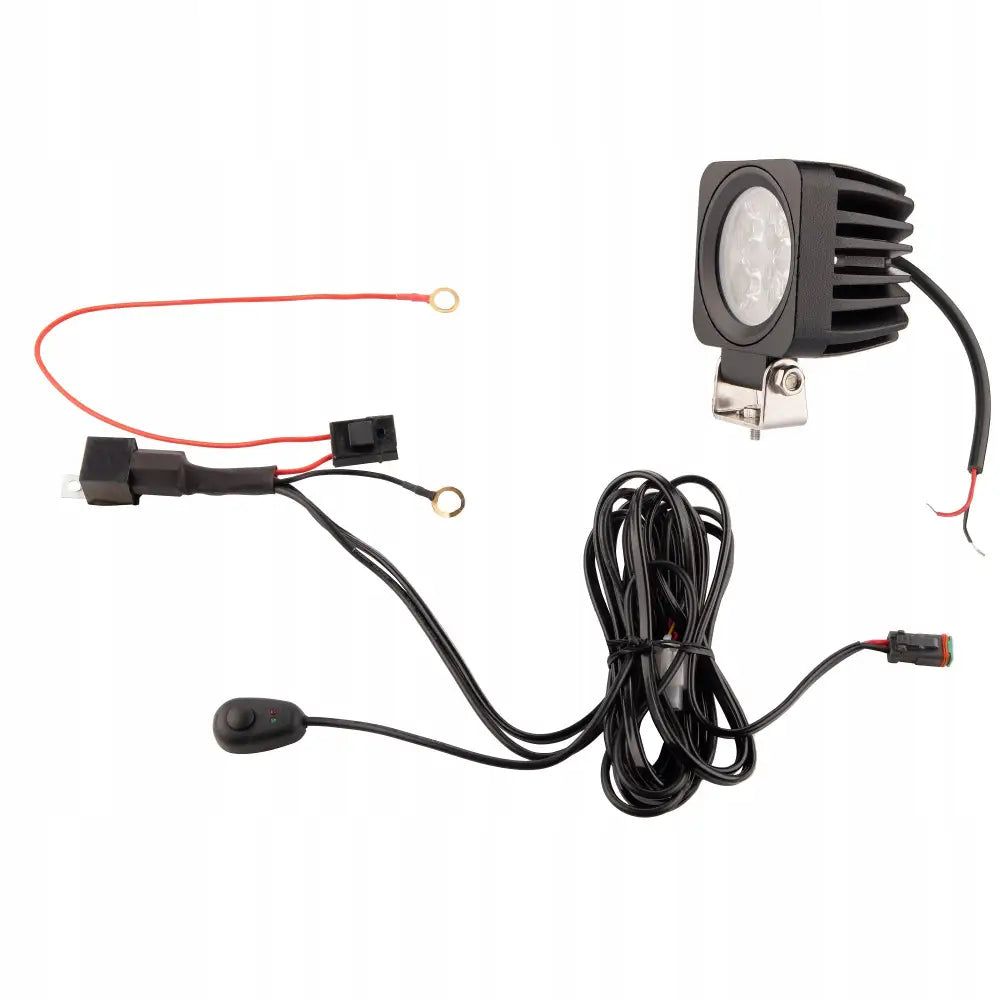 Arbeidslampe 4xled 420 Lm 6w + Tilkobling