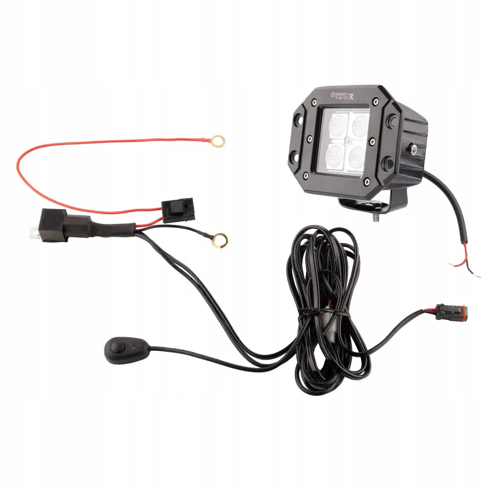 Arbeidslampe 4xled 495 Lm 6w + Tilkobling