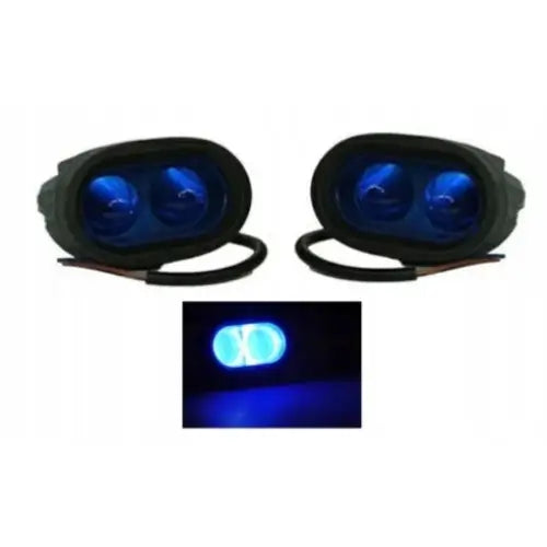 Arbeidslampe Led Blå 20w Sprøytelys Lyskaster Sprøytemaskin