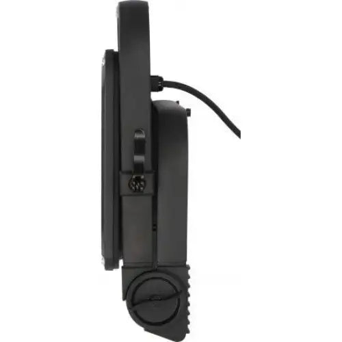 Arbeidslys LED JARO, sett fra siden med tilkoblet strømkabel og synlige justeringsmekanismer nederst.