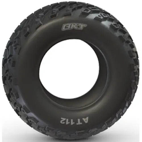 Atv Dekk 20x10-10 BKT AT112, frontbilde som fremhever grovt mønster og tydelig BKT-logo på sideveggen.