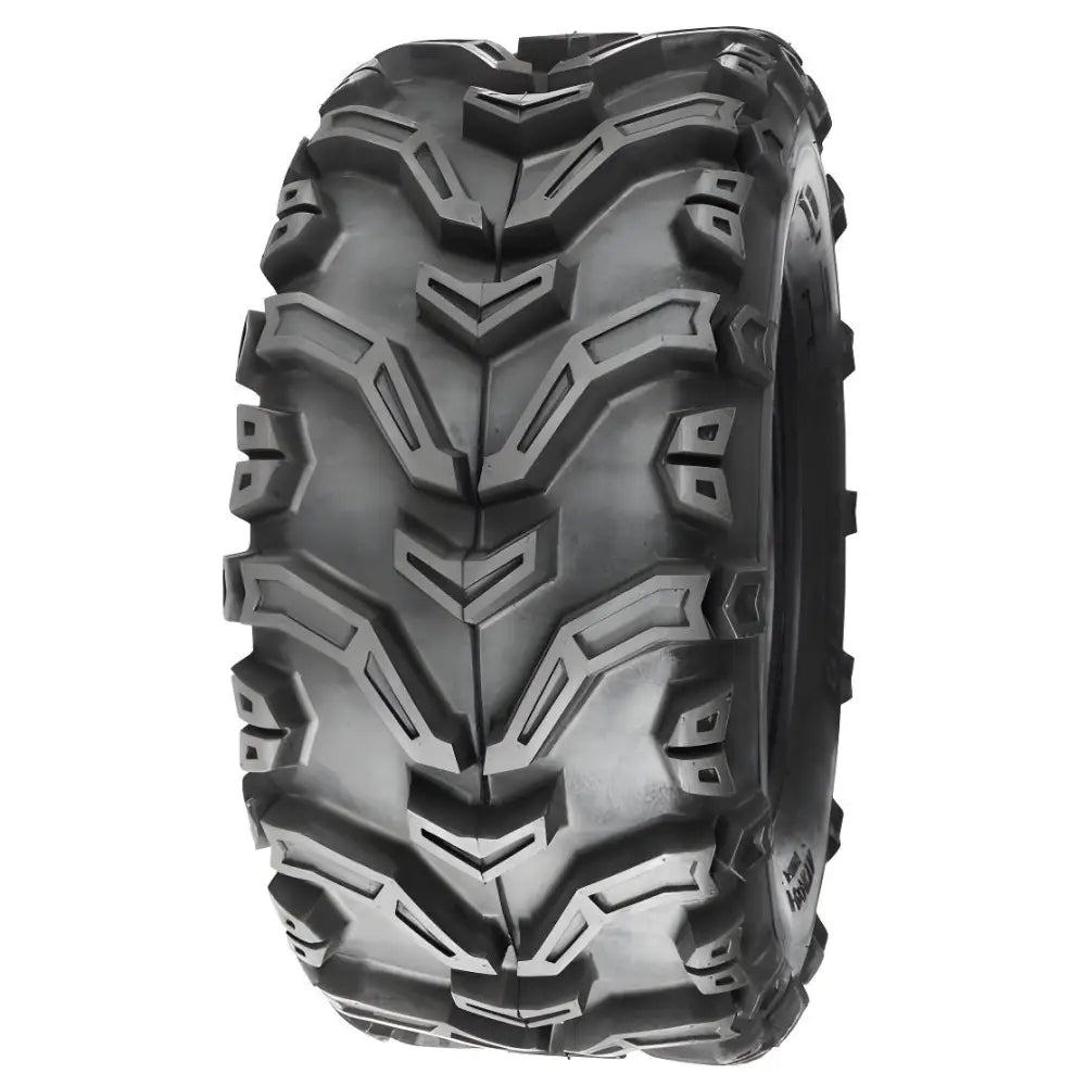 Atv Dekk 25x10-12 Deli SG-789 Maxi Grip, frontbilde som fremhever det grove terrengmønsteret og den brede profilen.