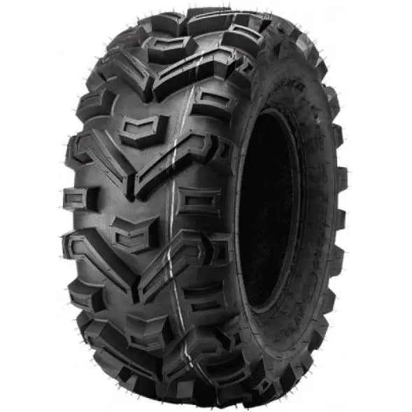 Atv Dekk 24x9-11 Duro DI-2010 Buffalo, skrå forfra med grove knaster og dypt mønster for optimalt terrenggrep.