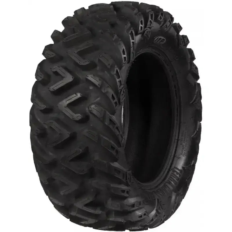 Atv Dekk 25x8-12 Terracross RT i sort, skråvisning som fremhever grovt offroad-mønster og markert sidevegg.