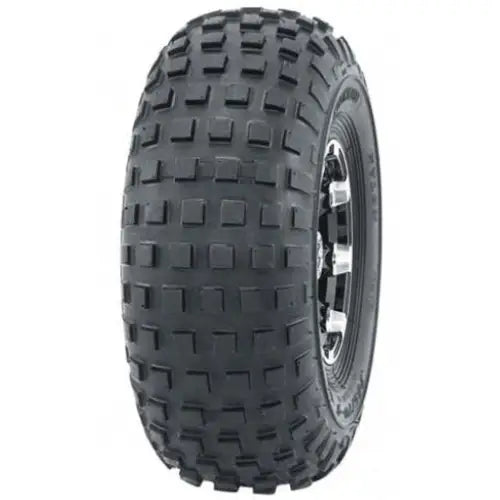 Atv Dekk Journey P333 sett skrått forfra, viser grove terrengknaster og delvis synlig felg.