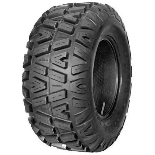 Atv Dekk 26x9R12 Kenda K585 Bounty Hunter HT, skråvisning som fremhever grove knaster og dypt mønster i slitebanen.