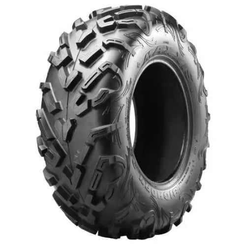 Atv Dekk 27x9-14 Maxxis M-301 BigHorn 3.0, sidevisning som fremhever dype spor og kraftige knaster for terreng.