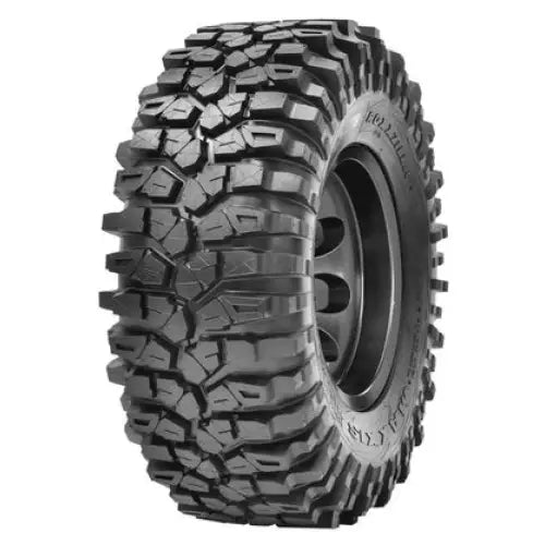 Atv Dekk 30x10-14 Maxxis RoxxZilla, skrå sidevisning som fremhever dype mønsterblokker og slitesterk sidevegg.