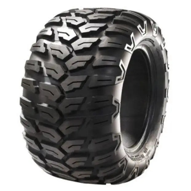 Atv Dekk 25x10R12 Sunf A-043, skrå forfra med brede spor og grov terrengprofil i slitesterk gummi.