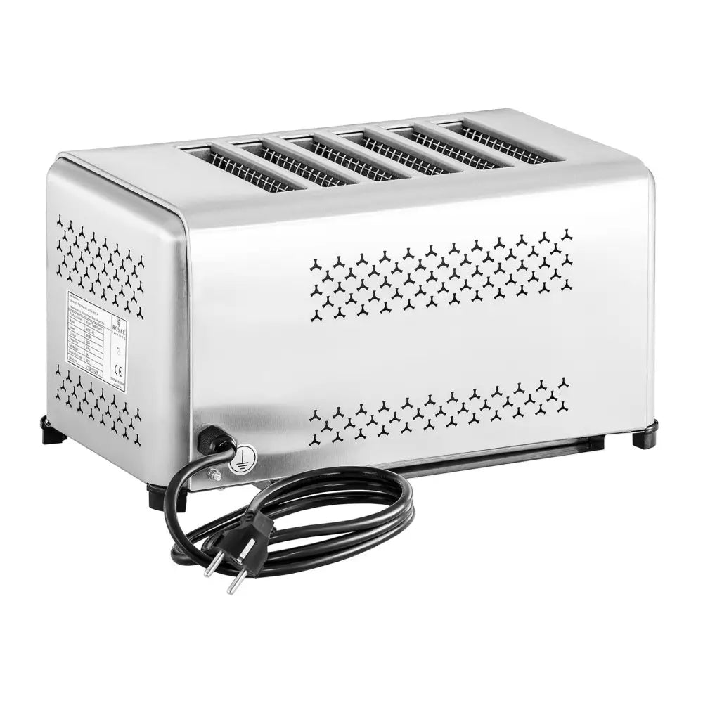 Automatisk 6-sjellers Gastronomisk Brødrister 230v fra Royal Catering