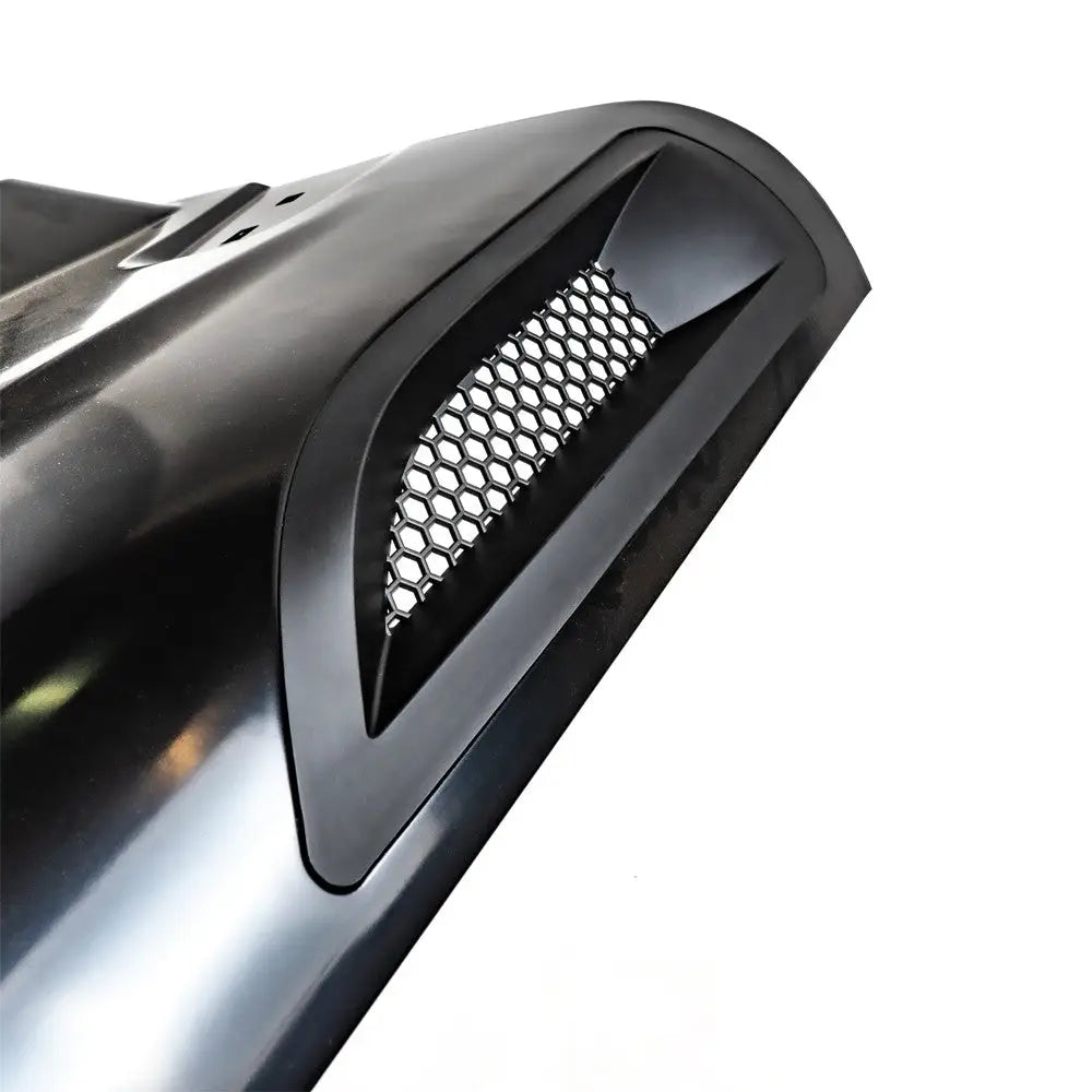 Avenger Motorhette i Svart Matte Stål - Jeep Wrangler Jl 4 d 18-