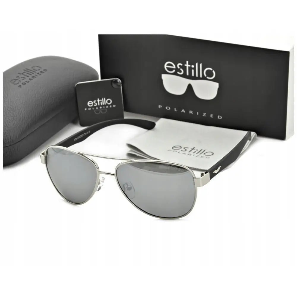 Aviator Solbriller Polariserte Uv-beskyttelse fra Estillo