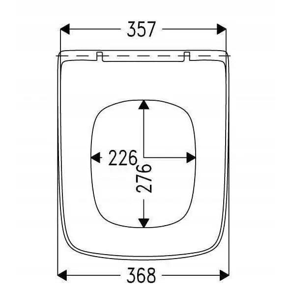 Avtagbart Toalettsete for Wc