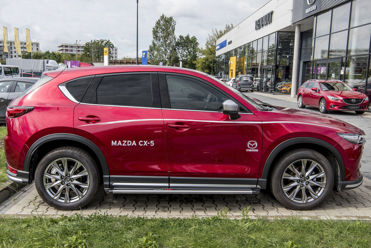 Stigtrinn Mazda CX-5 Ventshield (2017-) - sett bakfra
