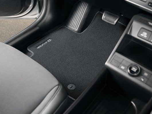 Hyundai OEM stoffmatter til Hyundai Kona Electric II – velour tekstil