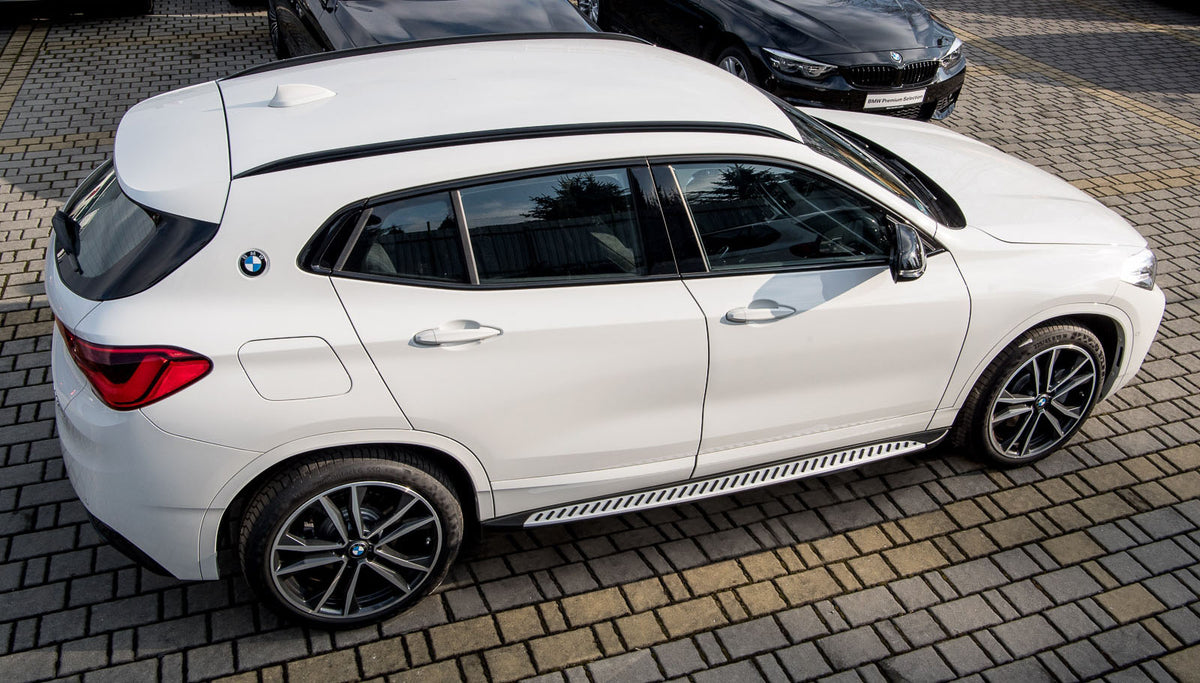 Stigtrinn Bmw X2 Ventshield (2017-) - sett forfra