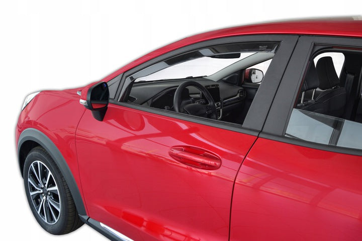 Vindavviser til Ford PUMA 5-dørs i røykfarget PMMA Plexi