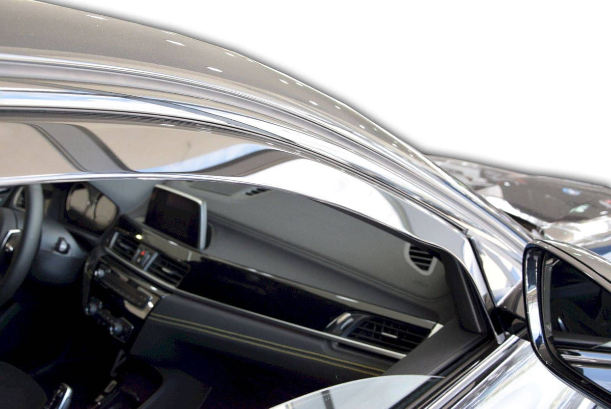 Heko vindavviser til Bmw X2 (F39) – sort transparent
