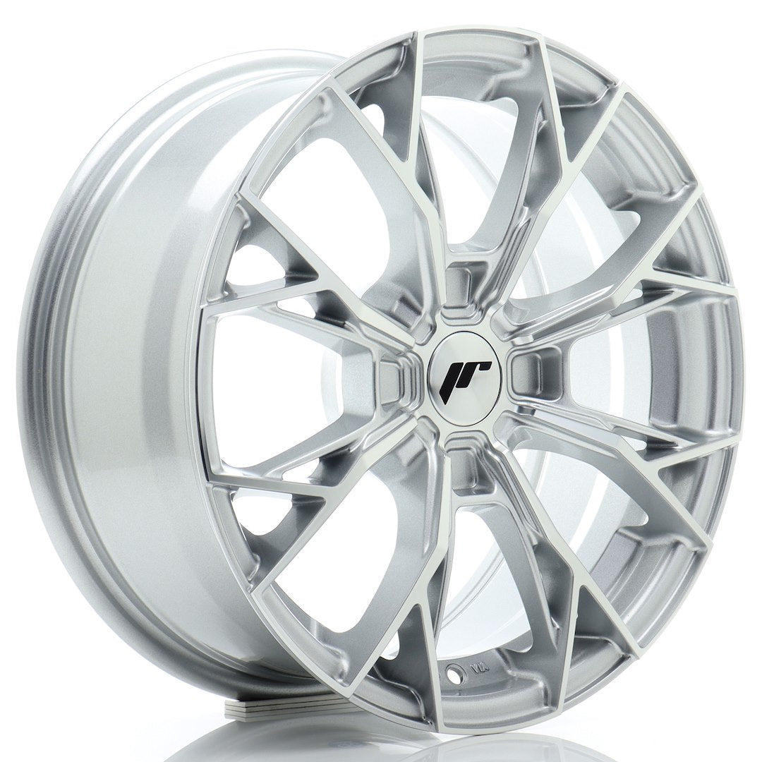 Felg JR Wheels JR49 16x7" Silver – sett forfra