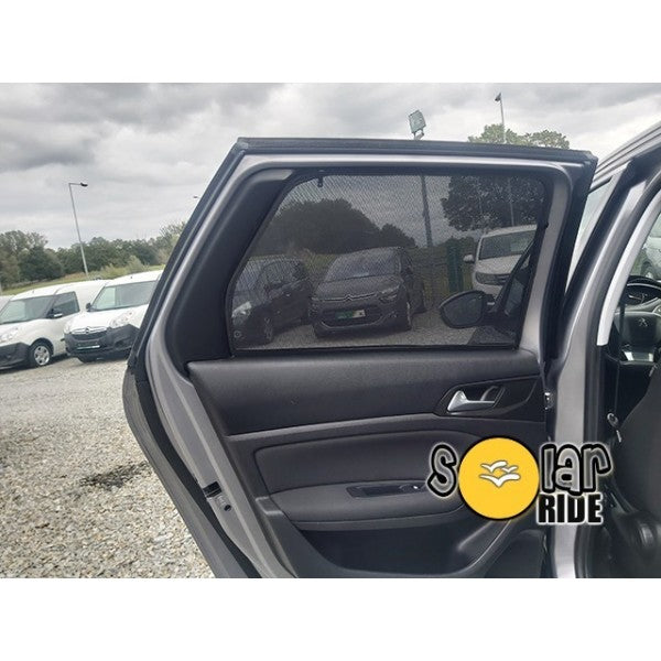 Solskjerm Peugeot 308 SW II (2013-2021) (5 stk) - sett bakfra