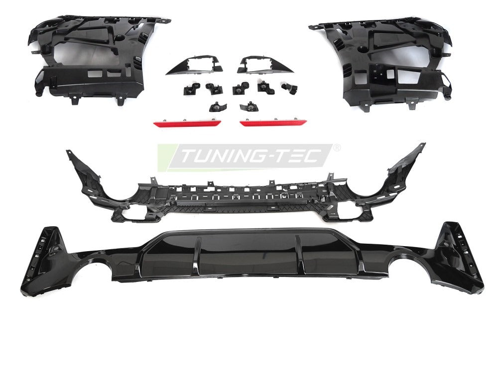 Bakfanger BMW G20 LCI 22-26 pakke og innhold.