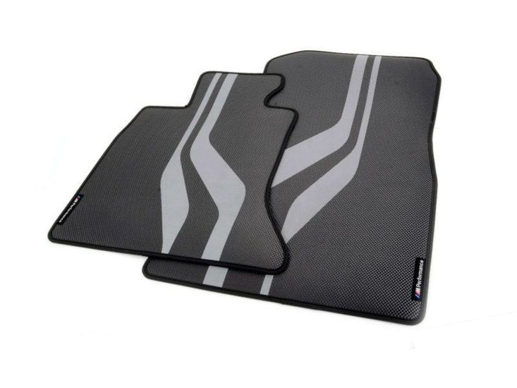 Gulvmatter Bmw X3 (F25) (2010-2017) – Gummi + tekstil | BMW OEM - sett forfra