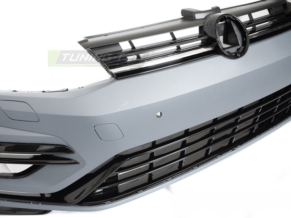 Frontfanger VW Golf 7 13-17 – detalj av passform og kanter