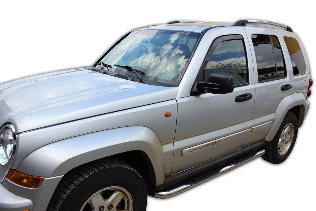 Heko vindavviser til Jeep Cherokee III / Liberty / sett 2 stk. – PMMA Plexi