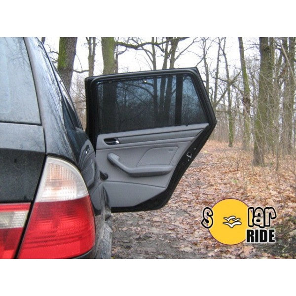 Solskjerm Bmw 3 (E46) Touring (1998-2005) (2 stk) - sett forfra