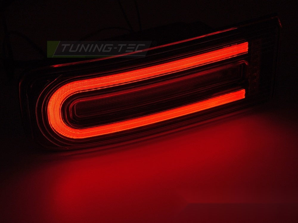 Detaljbilde av baklykter Mercedes G-Klasse W464 18- med LED-detaljer.