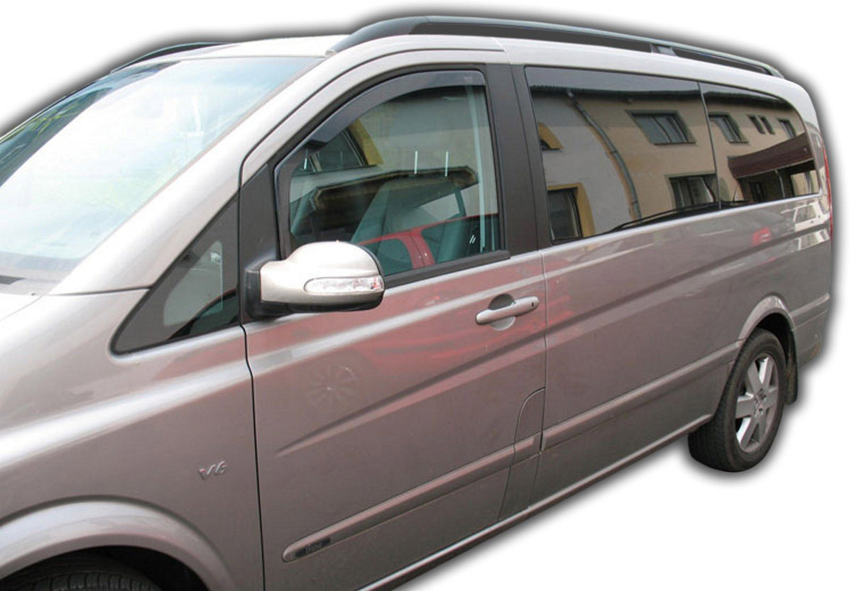 Heko vindavviser til Mercedes Vito (W639) / Viano (W639) – svart sotet