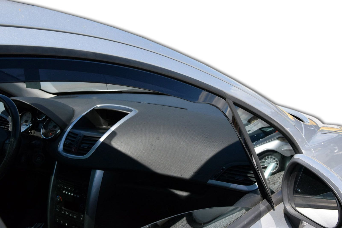 Heko vindavviser til Peugeot 207 SW 5-dørs – sort transparent design